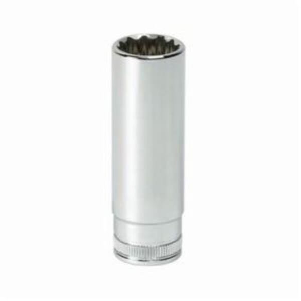 GEARWRENCH 80523 Deep Length Socket, 3/8 in, 9 mm, 12 Points
