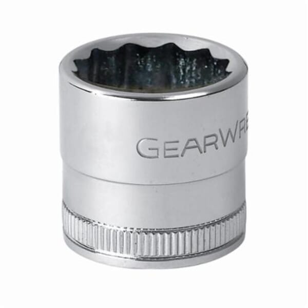 GEARWRENCH 80749 Standard Length Socket, 1/2 in Square Drive, 14 mm, 12 Points