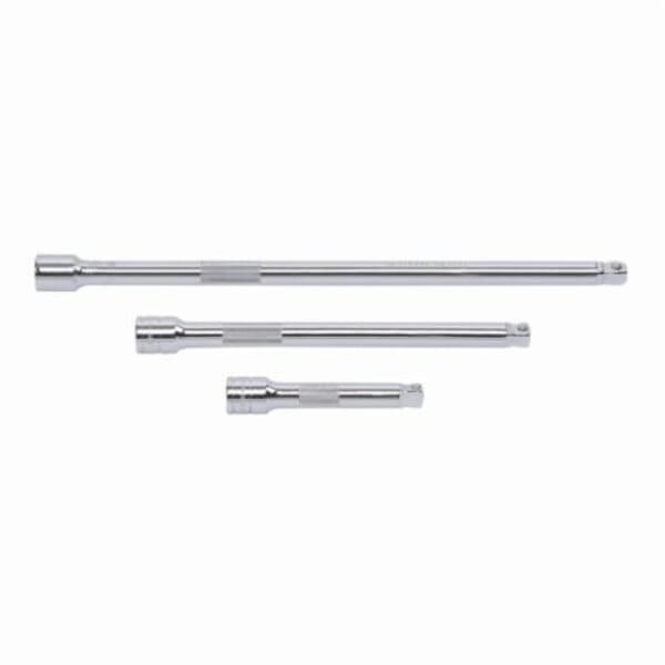 GEARWRENCH 81301 Wobble Socket Extension Set, 1/2 in Drive, 3 Pieces, Polished Chrome