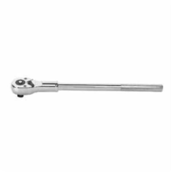 GEARWRENCH 81400 Hand Ratchet, 3/4 in Drive, Teardrop Head, 19-3/4 in OAL, Steel, Polished Chrome