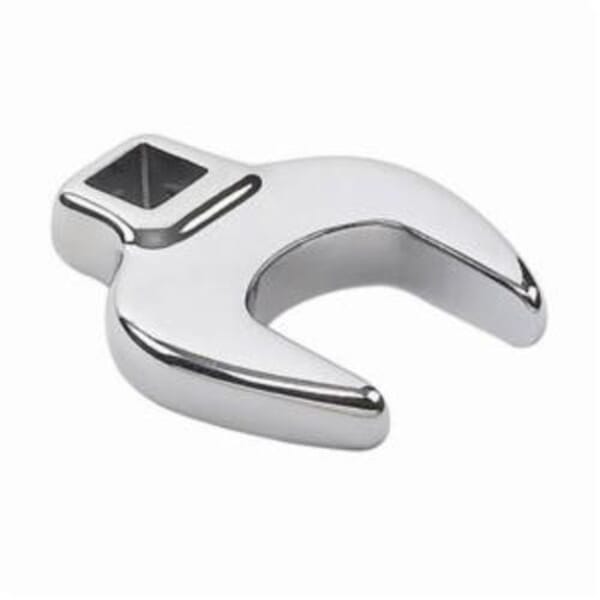 GEARWRENCH 81623 Crowfoot Wrench, 19 mm Open End Wrench, 3/8 in Drive, 1.969 in OAL, Polished Chrome