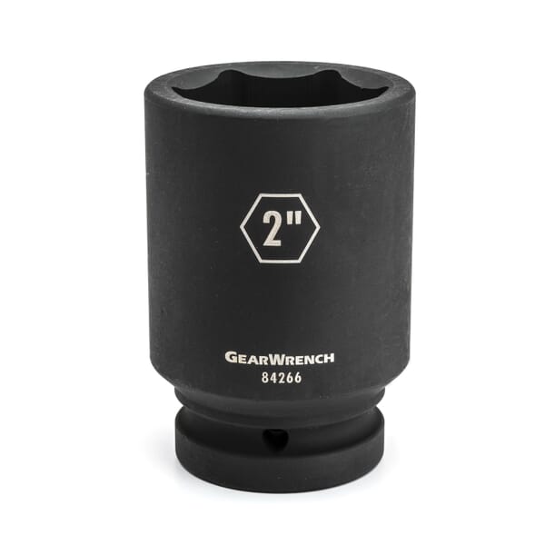 GEARWRENCH 84259 Socket, 1 in Hex Drive, 1-9/16 in Deep Socket, 6 Points