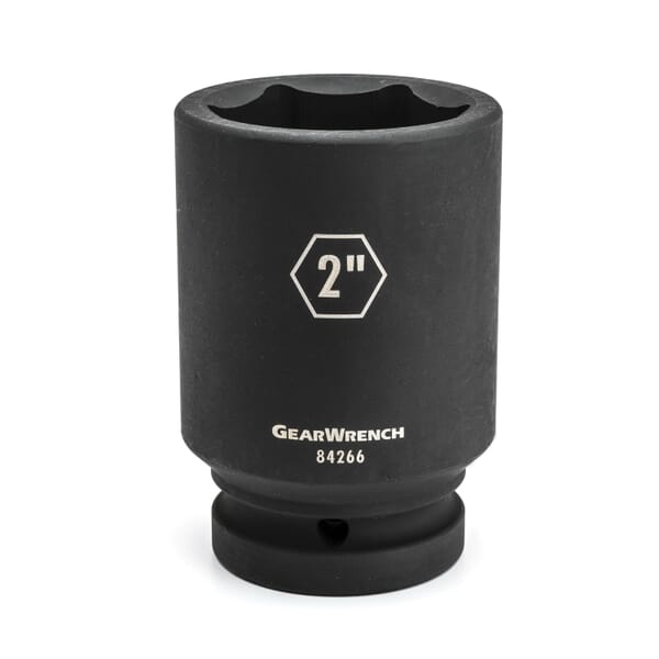 GEARWRENCH 84264 Socket, 1 in Hex Drive, 1-7/8 in Deep Socket, 6 Points