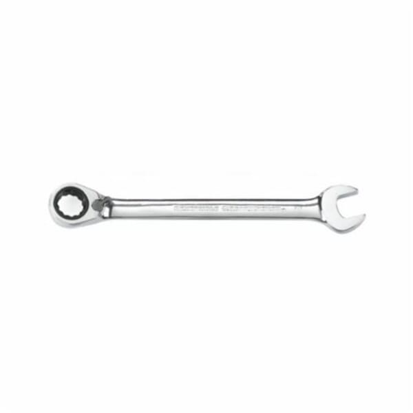 GEARWRENCH 9531ND Open End Regular Length Reversible Combination Wrench, 11/16 in Wrench, 12 Points, 15 deg Offset, 8.74 in OAL