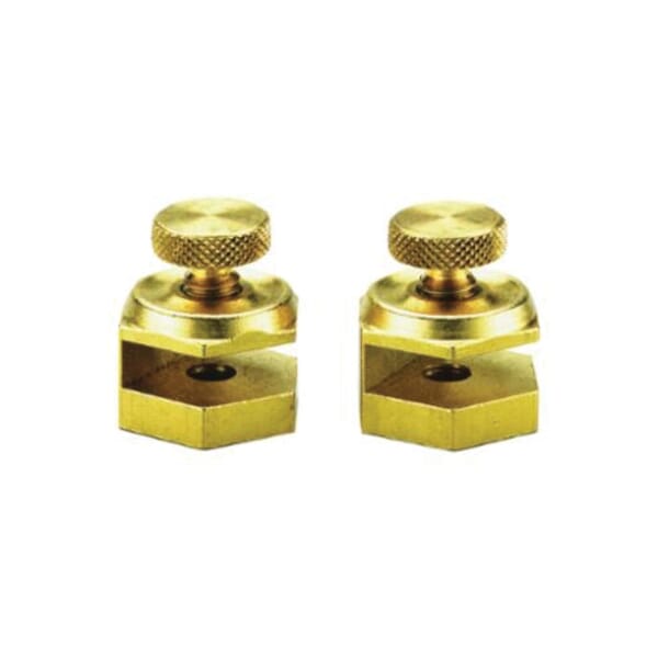 GENERAL 803 Stair Gage Set, Brass Plated, Steel