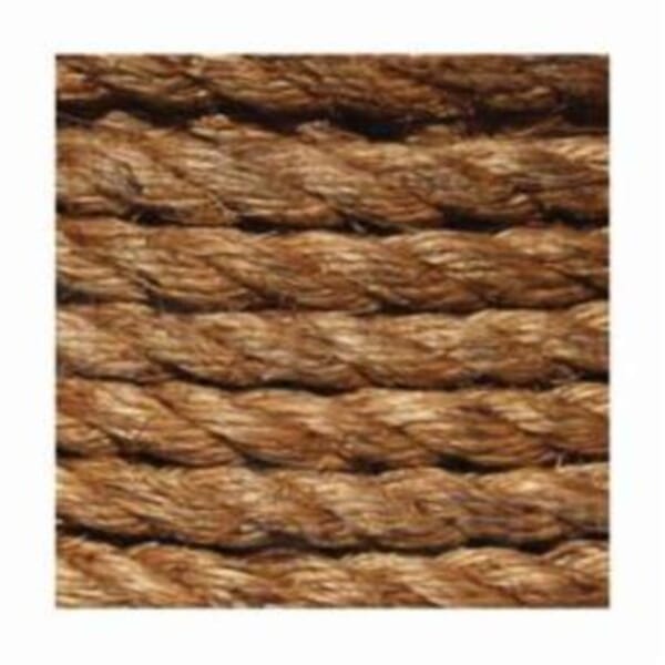 General Work Products 5/8X600 3-Strand Buckeye Manilla Rope, 5/8 in Dia x 600 ft, Natural Fiber