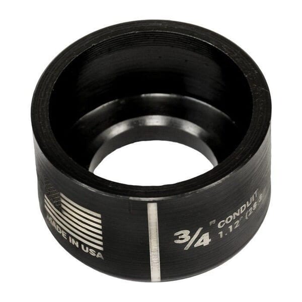 Greenlee Slug-Buster SC 124AV Round Replacement Conduit Die, Round Punch, 3/4 in Conduit/Pipe, Mild Steel, 10 ga