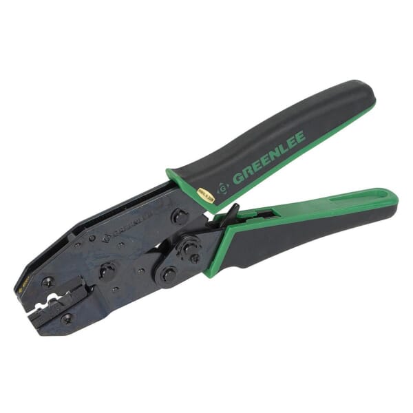 Greenlee Kwik Cycle 45505G Interchangeable Die Manual Wire Crimping Tool With Die, 22 to 8 AWG Cable/Wire