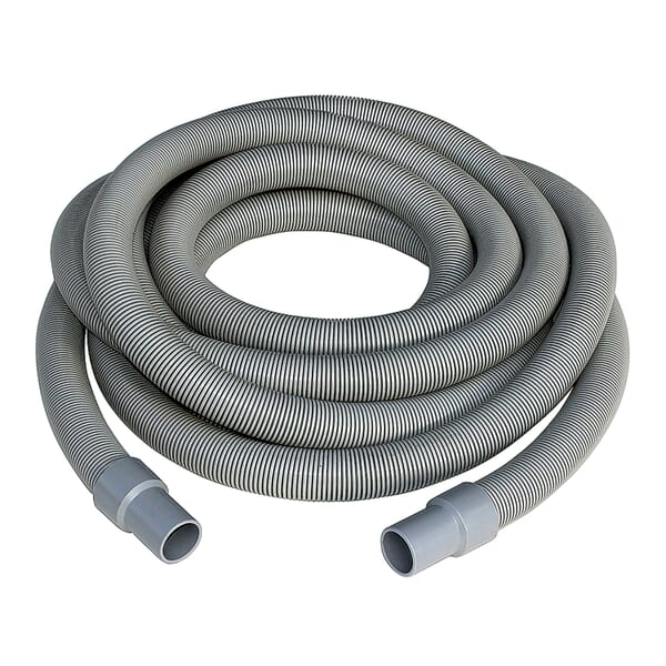 Guardair N67020 Vacuum Hose, 2 in Dia x 20 in L Hose, Polyethylene, Gray, For Use With 30 and 55 gal Vacuum