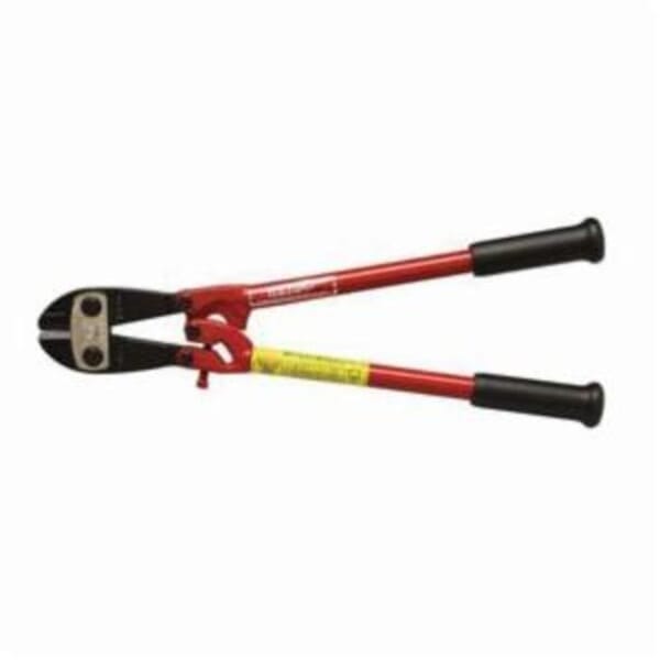 CRESCENT H.K. PORTER 0090MC Industrial Grade Bolt Cutter, 3/8 in Soft/Medium Hard Materials Cutting, 18 in OAL, Center Cut, Drop Forged Alloy Steel Jaw redirect to product page