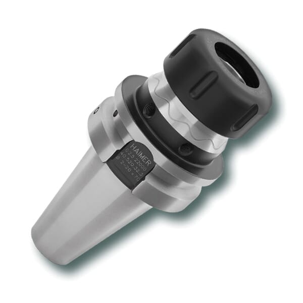 Haimer 40.520.25.3 Short Power Collet Chuck, Tapered Shank, ER25 Collet System, ER25 Chuck