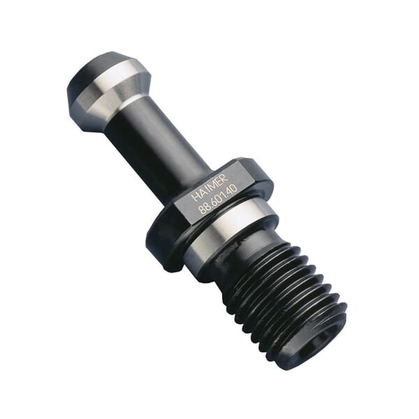 Haimer 88.900.40.1 Mazak Standard Pull Stud, M16 Thread, 18.8 mm Dia Knob, CAT40 Taper, 44.11 mm OAL
