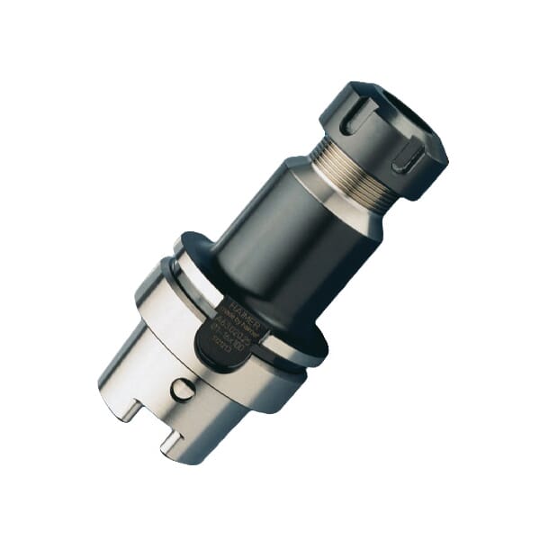 Haimer A63.020.25 Short Collet Chuck, Tapered Shank, ER25 Collet System, ER25 Chuck