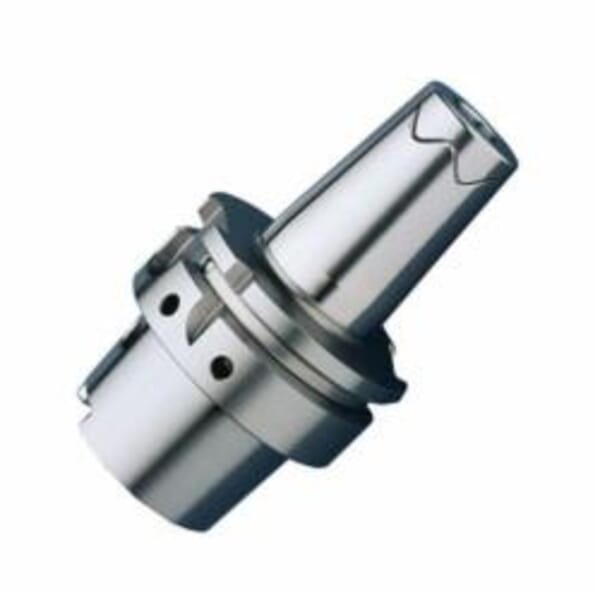 Haimer A63.145.12.37 Ultra Short Power Shrink Fit Chuck With Safe-Lock, Tapered Shank, HSKA63 Machine Side, For Use With Inductive Shrink Fit Unit, HSS and Solid Carbide Tools