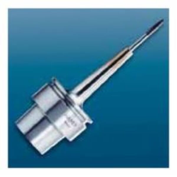 Haimer E32.183.1/8Z Short Mini Shrink Fit Chuck, Tapered Shank, HSKE32 Machine Side, For Use With Shrink Fit Units, Power Clamp and Solid Carbide Tools