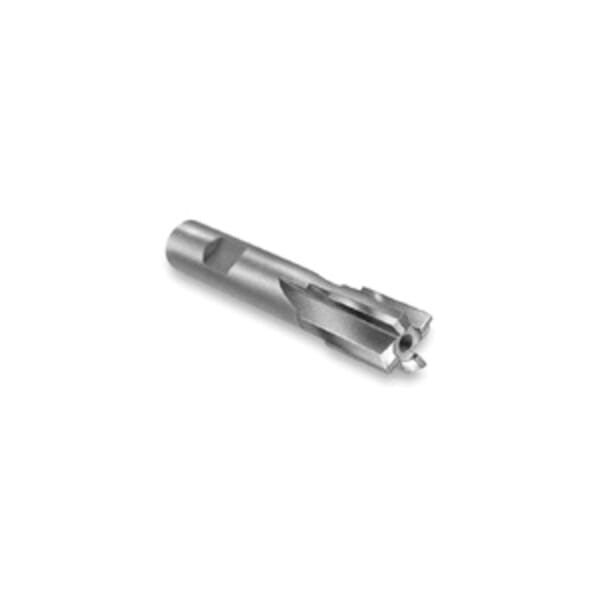 Hannibal 30424 304F Material Specific Non-Center Cutting Radial Edged End Mill, 3/4 in Dia Cutter, 4 Flutes, 5/8 in Dia Shank, 3-5/8 in OAL