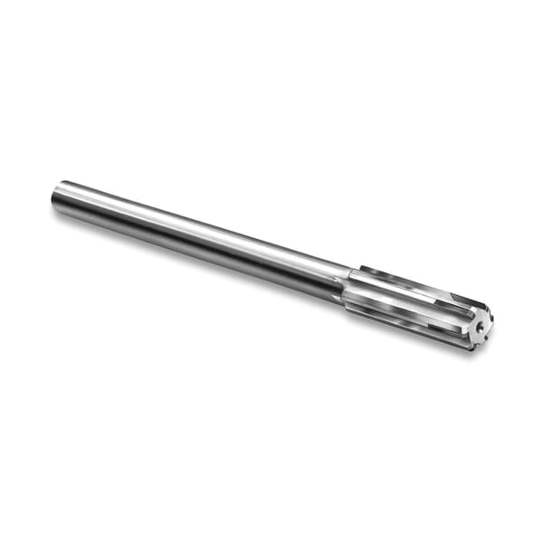 Hannibal 47899 478F General Purpose Over and Under Size Chucking Reamer, 1.001 in Dia x 10-1/2 in OAL, 7/8 in Dia Straight Shank, Straight Flute