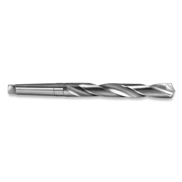 Hannibal 66048 660F Material Specific Taper Shank Drill Bit, 3/4 in Drill - Fraction, 0.75 in Drill - Decimal Inch, #2 Morse Taper Shank Taper, Hardened Tool Steel
