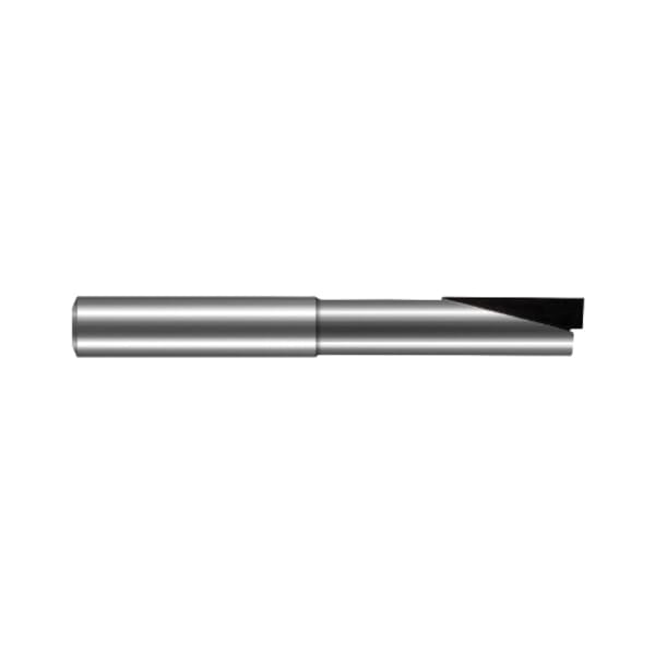 Harvey Tool 12108 Center Cut Imperial Square End Mill, 1/8 in Dia Cutter, 1/4 in Length of Cut, 1 Flutes, 1/8 in Dia Shank, 1-1/2 in OAL, PCD Diamond Coated