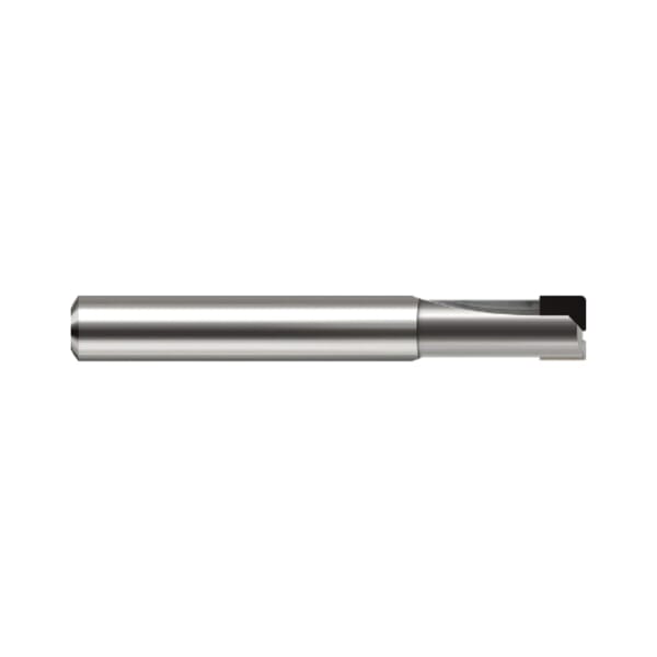 Harvey Tool 12232 Center Cut Imperial Corner Radius End Mill, 1/2 in Dia Cutter, 0.03 in Corner Radius, 1/4 in Length of Cut, 2 Flutes, 1/2 in Dia Shank, 3 in OAL, PCD Diamond Coated