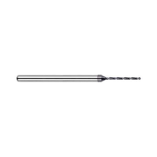 Harvey Tool 20376-C3 Miniature Drill, 0.063 in Drill - Decimal Inch, AlTiN