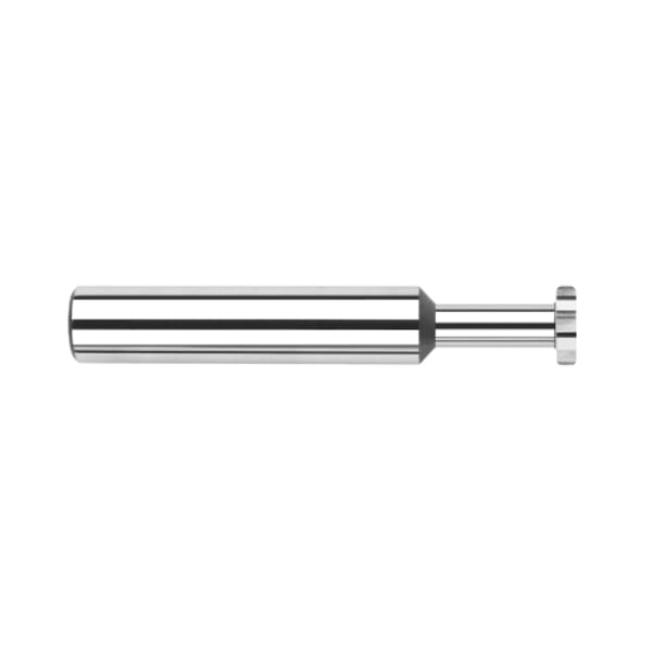 Harvey Tool 969150 Type I Corner Radius Imperial Keyseat Cutter, 1/2 in Dia Cutter, 3/32 in W Cutting, 3 in OAL, 1/2 in Dia Shank