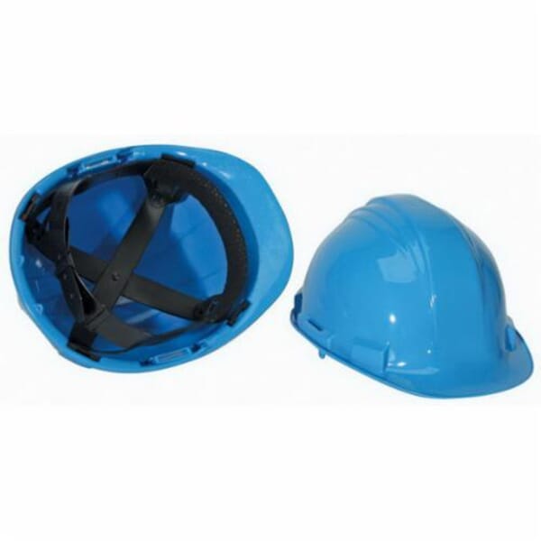 Honeywell Safety A59070000 Peak Front Brim Safety Hard Hat, HDPE, 4-Point Plastic Suspension, ANSI Electrical Class Rating: Class E, ANSI Impact Rating: Type I, Pin Lock Adjustment