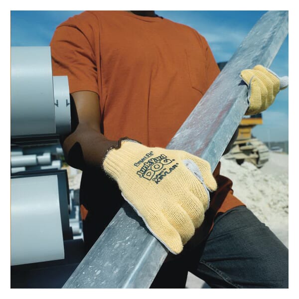 Sperian by Honeywell Kevlar Fiber, Knit Wrist Cuff, Resists: Abrasion, Cut and Puncture, ANSI Cut-Resistance Level: A3, Paired Hand