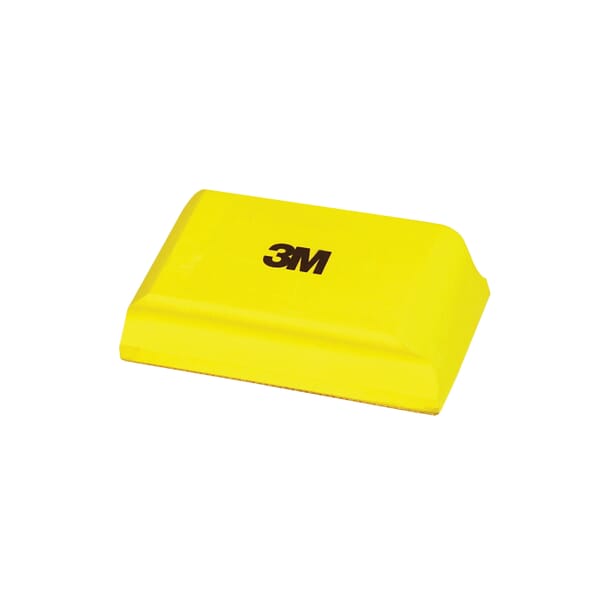 Hookit 7000119959 Sanding Block, 5-1/2 in OAL x 2-5/8 in OAW, 1-1/2 in THK Overall, Hook and Loop Attachment