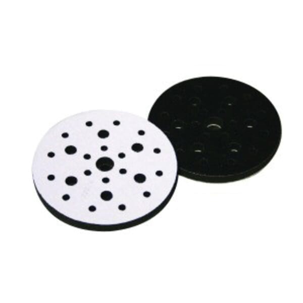 Hookit 7000028239 Soft Density Interface Pad, 6 in Dia Pad, Hook and Loop Attachment