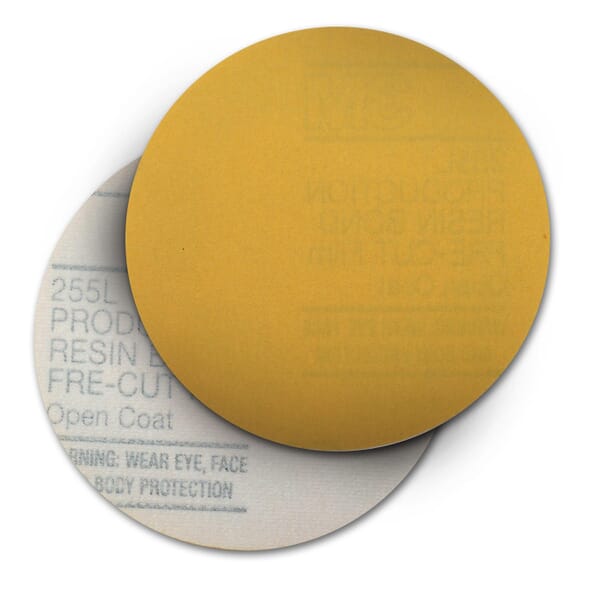Hookit 7000119433 Film Disc, 5 in Dia Disc, P220 Grit, Very Fine Grade, Aluminum Oxide Abrasive, Film Backing