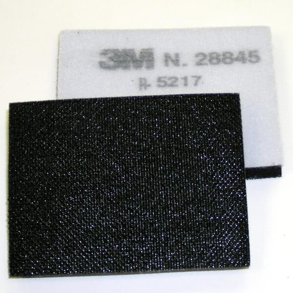 Hookit 7010327086 Medium Density Interface Pad, 4 in L Pad x 3 in W Pad