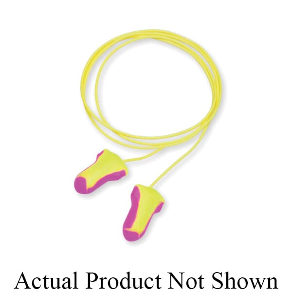 Howard Leight by Honeywell LL-30 Laser Lite Corded Single Use Ear Plug, 32 dB Noise Reduction, Contoured T-Shape Shape