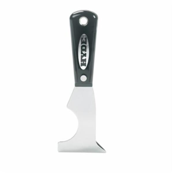 Hyde 02970 Black & Silver Multi-Tool, High Carbon Steel 5-in-1 Blade, 2-1/2 in W Blade, Nylon Handle