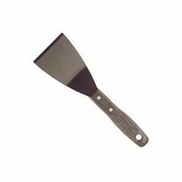 Hyde 12000 Chisel Scraper, High Carbon Steel 1-Edge/Bent/Stiff Blade, 3-1/2 in L Blade, 3 in W Blade, Polypropylene Handle