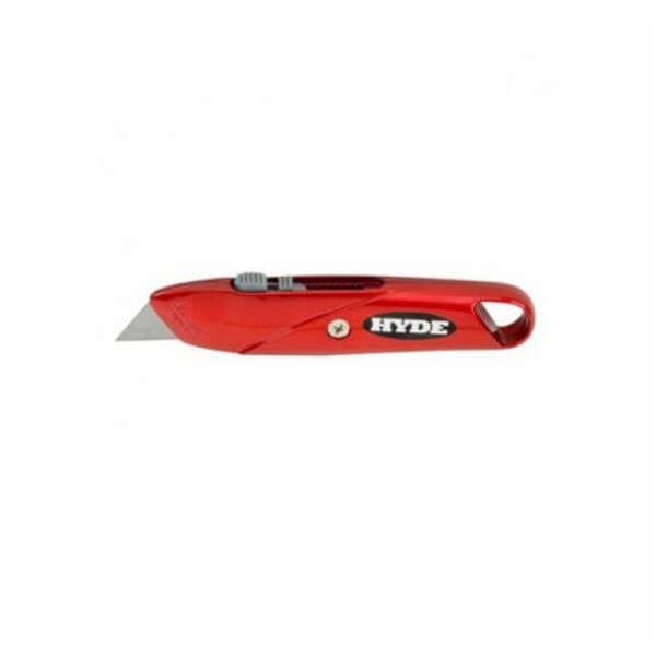 Hyde 42074 Heavy Duty Utility Knife, Top Slide Push Button, 1 Blades Included