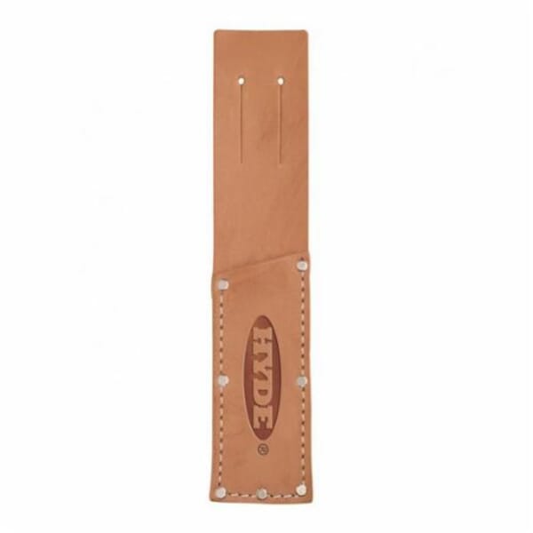 Hyde 56500 Belt Sheath, 10 x 2 in, For Use With Standard and Safety Knife with Blades Up to 6 in, Simulated Leather