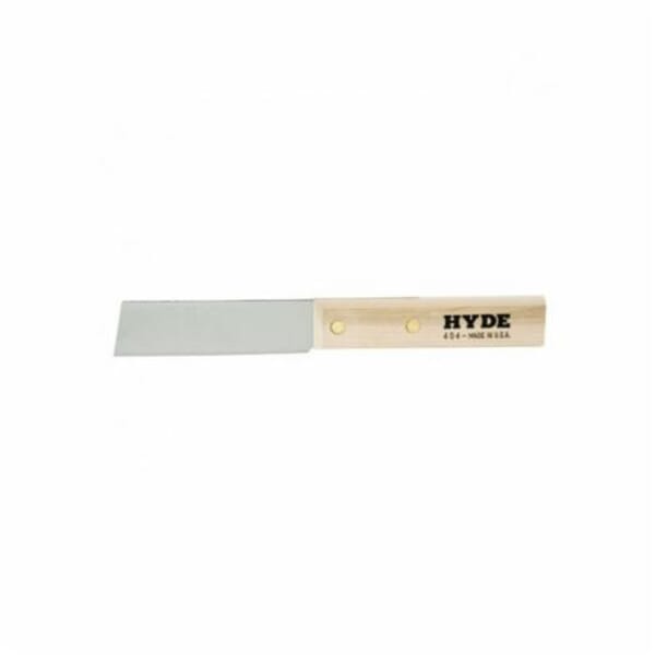 Hyde 61770 Heavy Duty Square Point Knife, 4 in L x 1-1/4 in W, Carbon Steel Blade