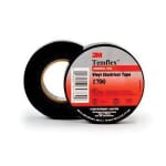 3M 7000089976 Cloth Tape, 30 ft L x 1 in W, Acrylic Glass Adhesive, Cotton Cloth Backing, Black