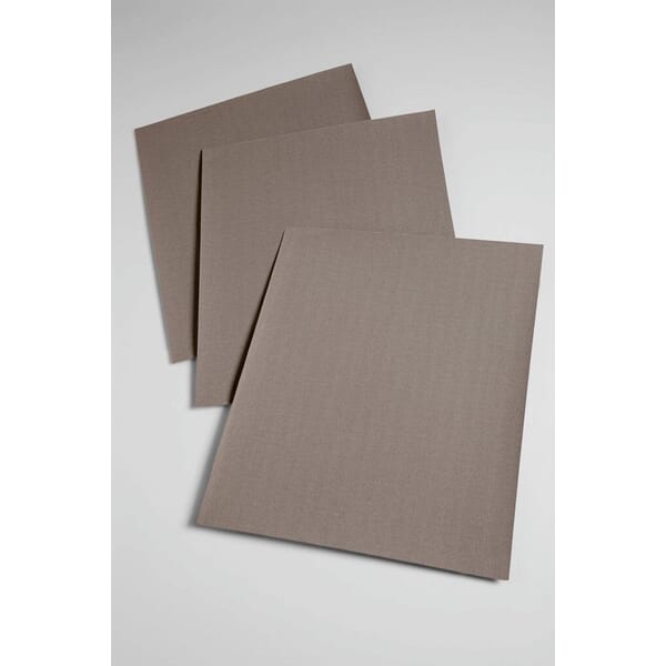 3M 7000118257 211K Cloth Sheet, 11 in L x 9 in W, 320 Grit, Extra Fine Grade, Aluminum Oxide Abrasive, Cloth Backing