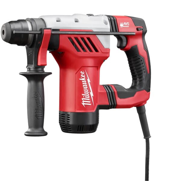Milwaukee 5268-21 Reversing Corded Rotary Hammer Kit, 1-1/8 in SDS Max Chuck, 5500 bpm, 1500 rpm No-Load, 4 in Max Core Bit Compatibility, 1-1/8 in Max Solid Bit Capacity, 12-1/2 in OAL