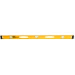 Stanley Pro I-Beam 42-480 Non-Magnetic Professional I-Beam Level, 48 in L, 3 Vials, Aluminum, (1) Level/(2) Plumb Vial Position, 0.0015 in/in Accuracy