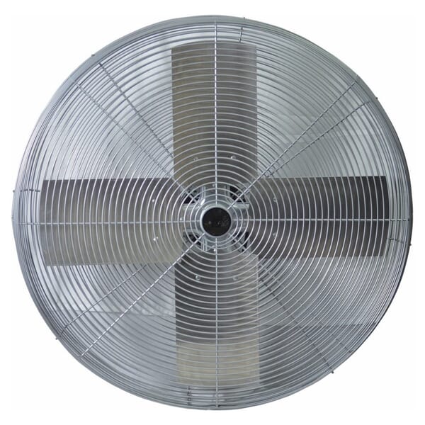 TPI HDH30G 1-Phase Assembled Heavy Duty Standard Stationary Circulator Head, 30 in Blade, 6800 cfm High, 6000 cfm Low Flow Rate, 120 V AC, 4 A