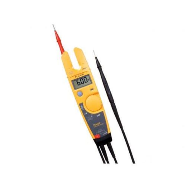 Fluke T5-600-USA Electrical Tester Clamp Meter With Open Jaw, 100 A, 600 VAC, 50/60 Hz