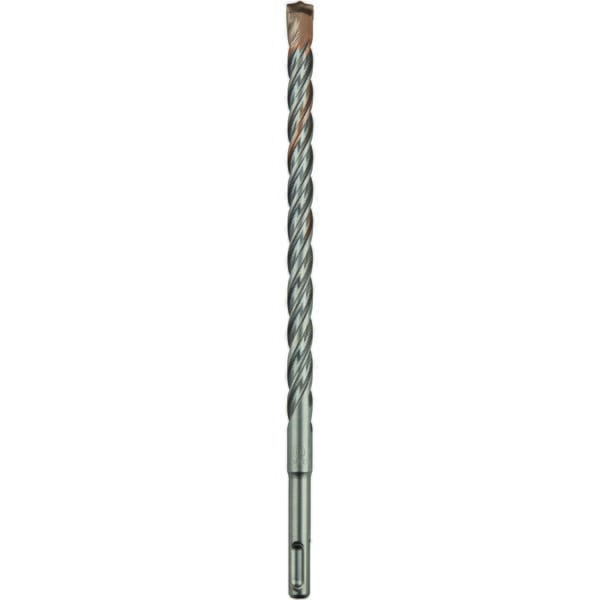 DeWALT Guaranteed Tough DW5439 2-Cutter Masonry Drill Bit, 1/2 in Drill Bit, Round Cutting, 25/64 in SDS-Plus Shank, 10 in D Cutting, Carbide Cutting Edge, 12 in OAL