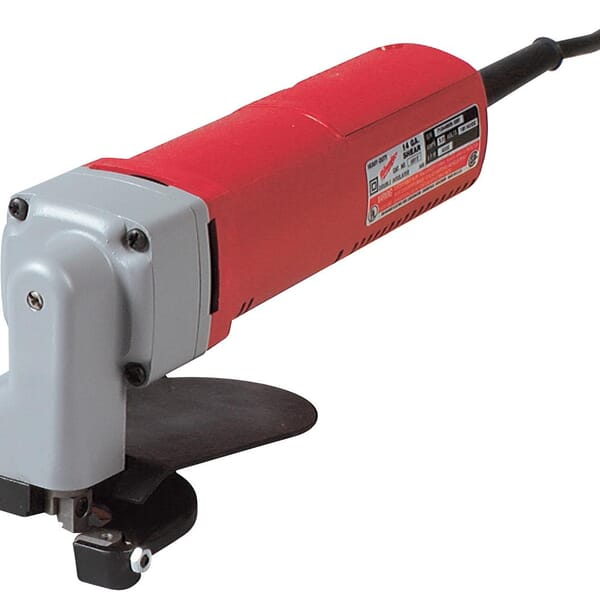 Milwaukee 6815 Corded Electric Shear, 14 ga Steel, 16 ga Stainless Steel Cutting, 4000 spm, 120 VAC/VDC, 10-1/4 in OAL