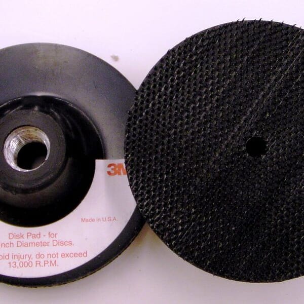 3M 7000120888 Regular Disc Pad Holder, 4 in Dia Pad
