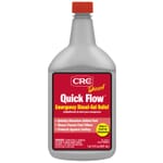 CRC 05911 Quick Flow Combustible Emergency Diesel-Gel Relief, 1 qt Bottle, Liquid Form, Amber, Stoddard Solvent, Solvent Naphtha (Petroleum), Heavy Arom, 1, 2, 4-Trimethylbenzene, Naphthalene