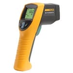 Fluke FLUKE-561 Infrared and Contact Thermometer, -40 to 1022 deg F Infrared, 32 to 212 deg F K-Type Thermocouple, 12:1 Focus Spot, Low/Med/High, 2 AA Alkaline/Ni-Cd Battery
