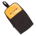 Fluke C25 Large Soft Carrying Case, 8.6 in H x 5 in W x 2.52 in D, Polyester, Black/Yellow